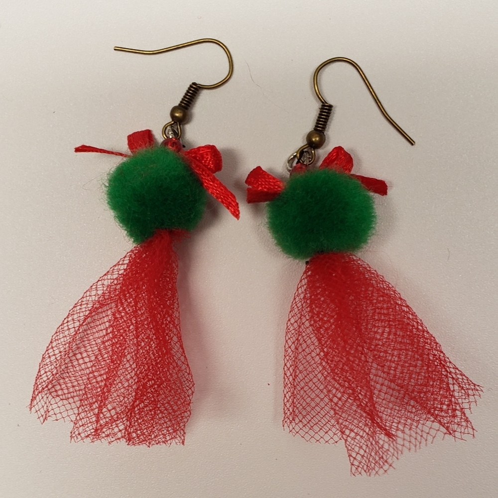 Christmas Earrings Handmade
